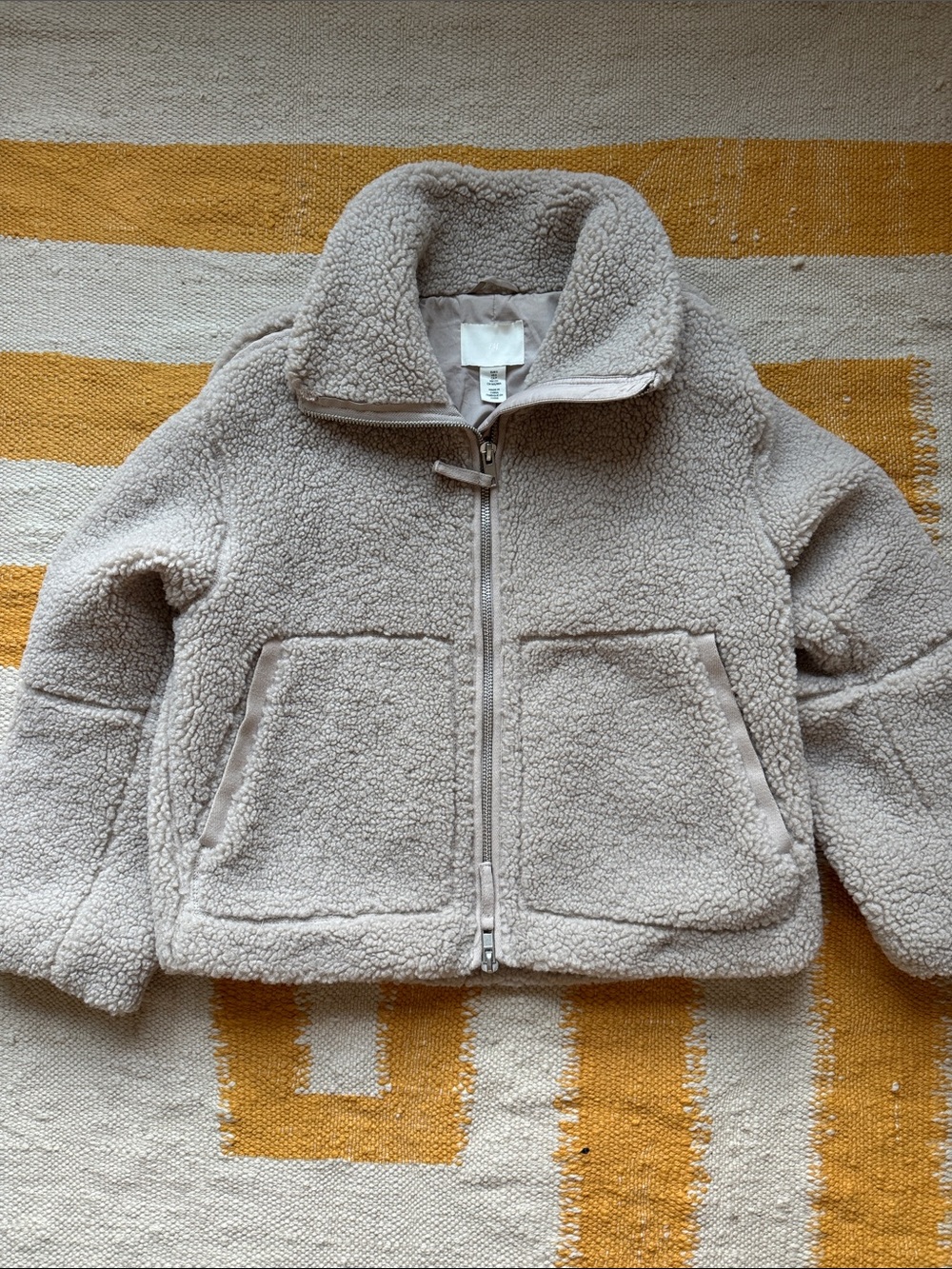 H&M Sherpa Zip Jacket